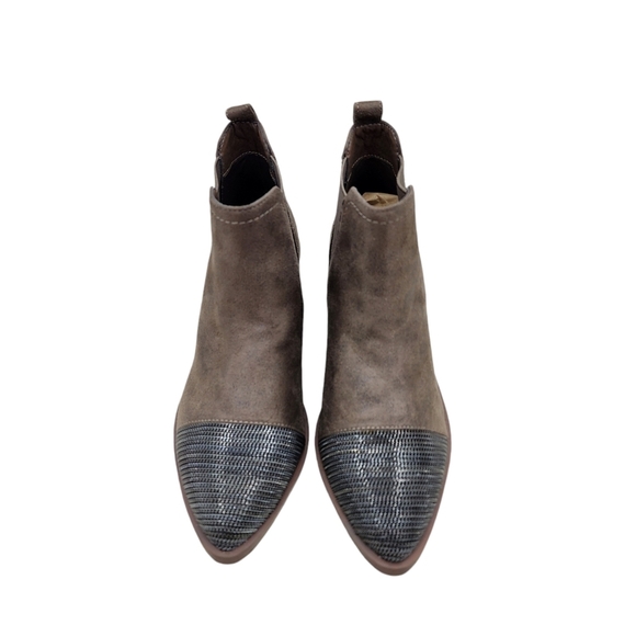 Report Women's Zerega Leather Pointed Toe Ankle Boot - 5 - Picture 2 of 9